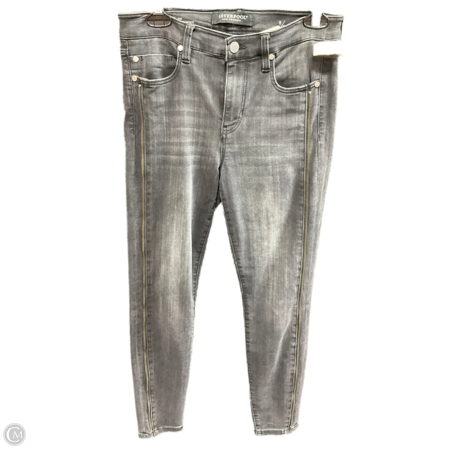 Jeans Skinny By Liverpool In Black, Size: M
