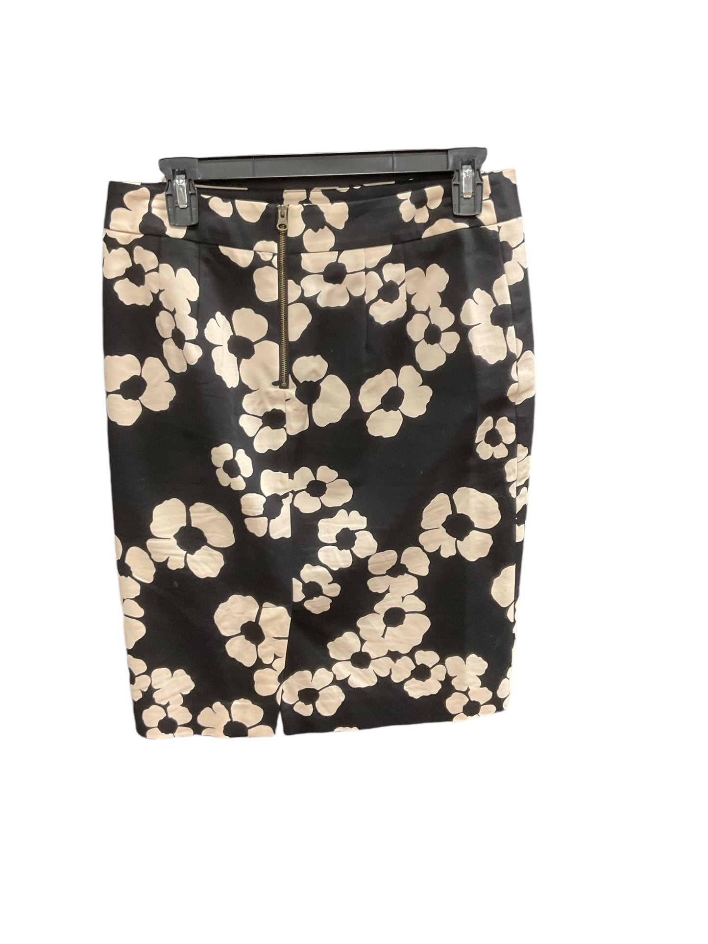 Skirt Mini & Short By Loft In Black & Tan, Size: S