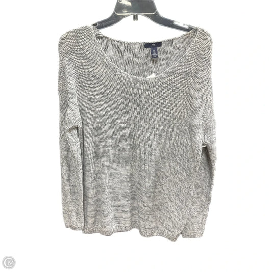 Sweater By Gap In Grey, Size: M