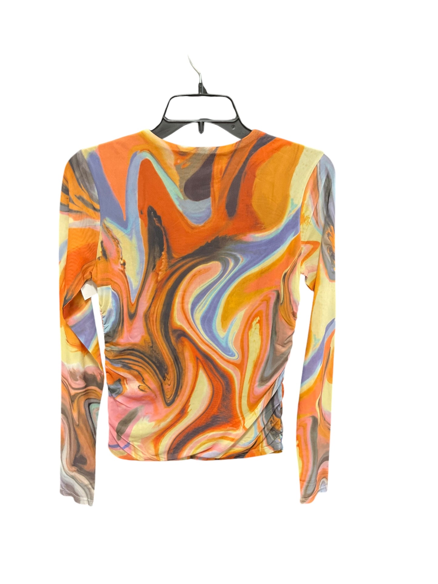 Top Long Sleeve By Bailey 44 In Rainbow Print, Size: S