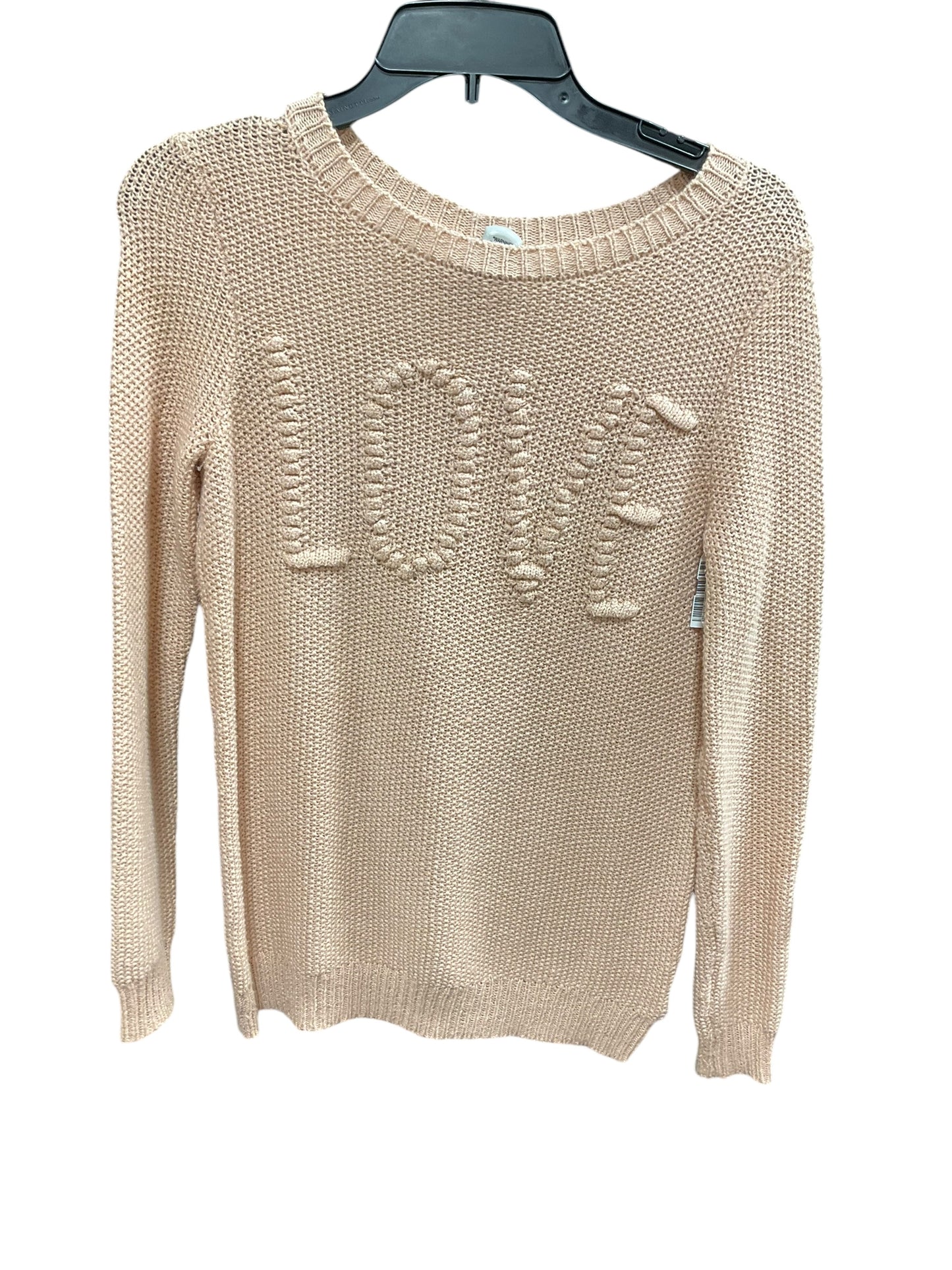 Sweater By Lc Lauren Conrad In Peach, Size: Xs