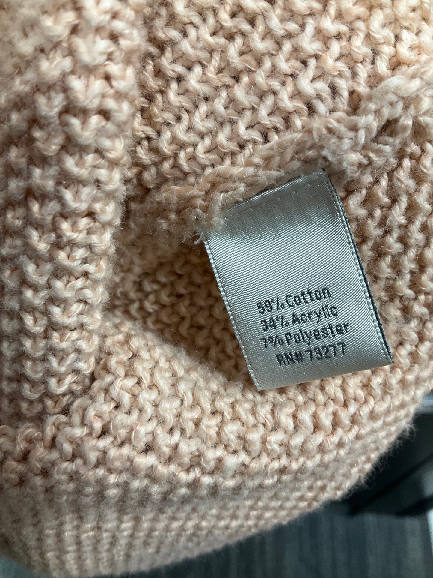 Sweater By Lc Lauren Conrad In Peach, Size: Xs