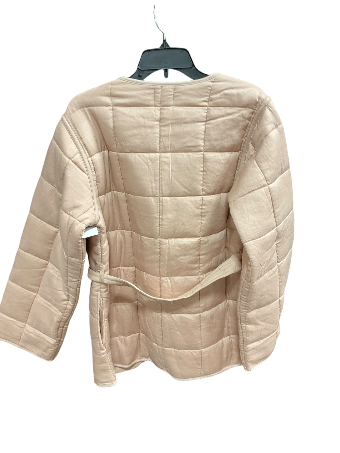 Jacket Puffer & Quilted By Clothes Mentor In Beige, Size: Xs