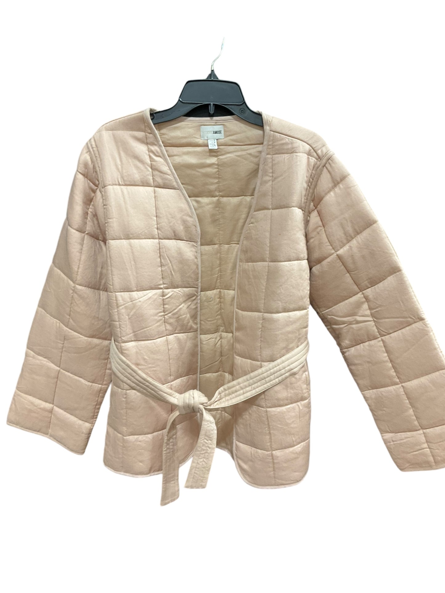 Jacket Puffer & Quilted By Clothes Mentor In Beige, Size: Xs