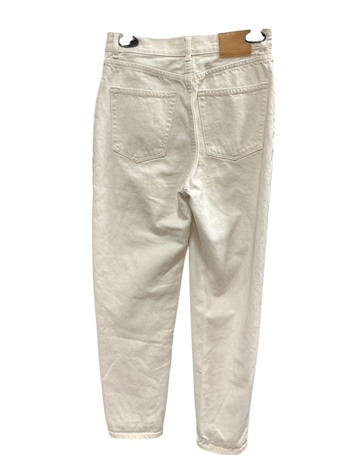 Jeans Straight By Clothes Mentor In Beige, Size: S