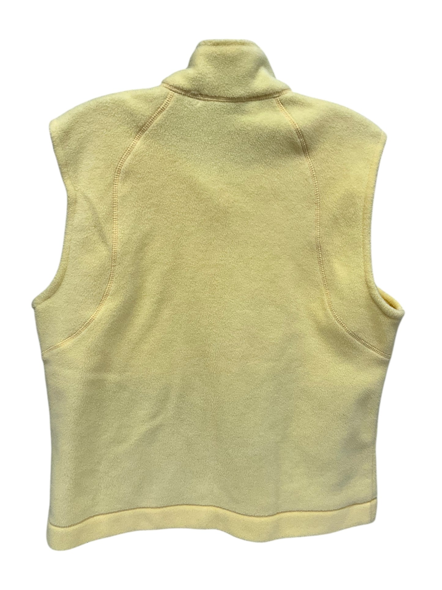 Vest Fleece By Columbia In Yellow, Size: L