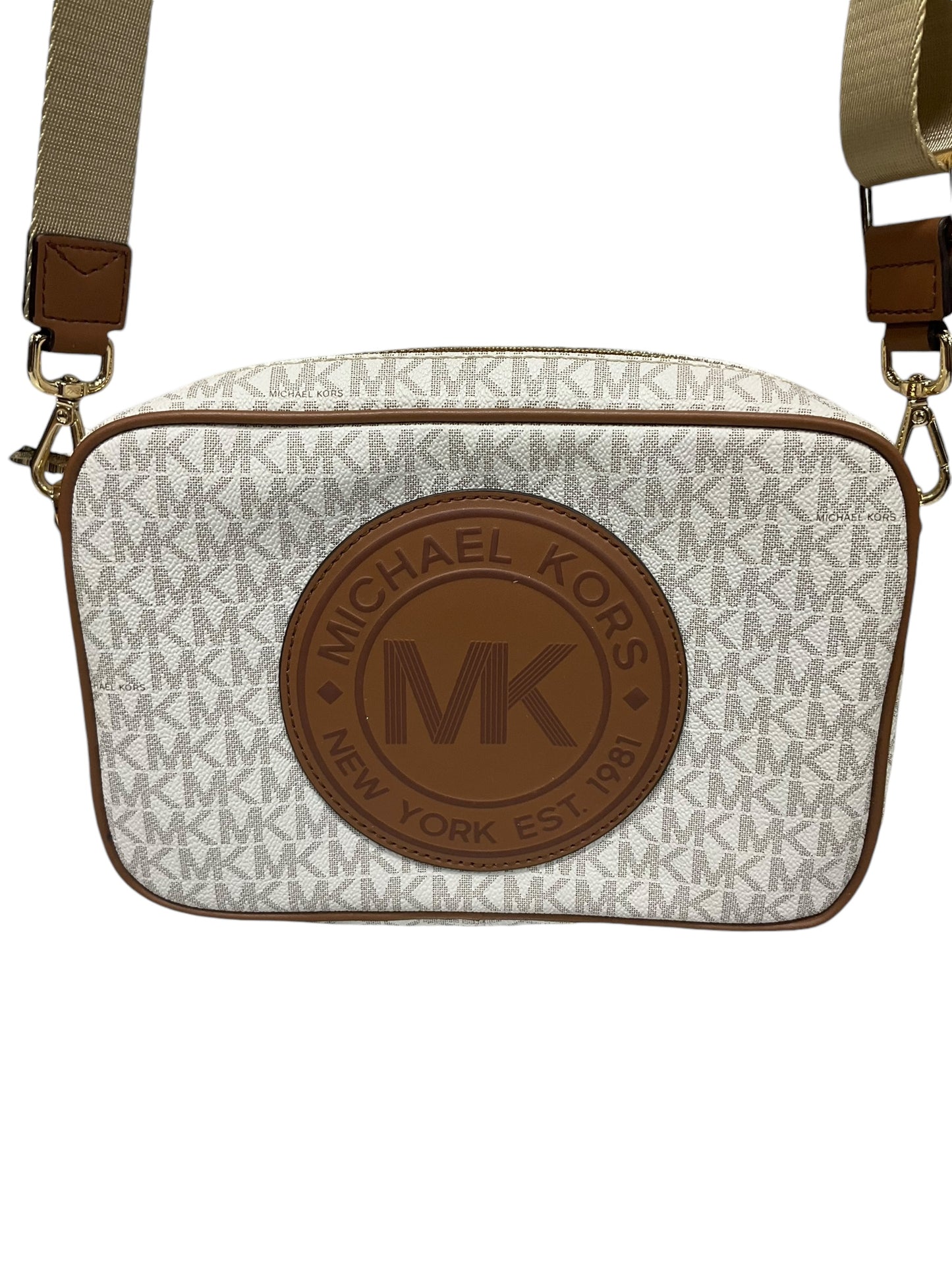 Crossbody Designer By Michael Kors, Size: Medium