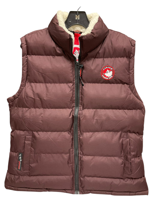 Vest Puffer & Quilted By Clothes Mentor In Red, Size: Xl