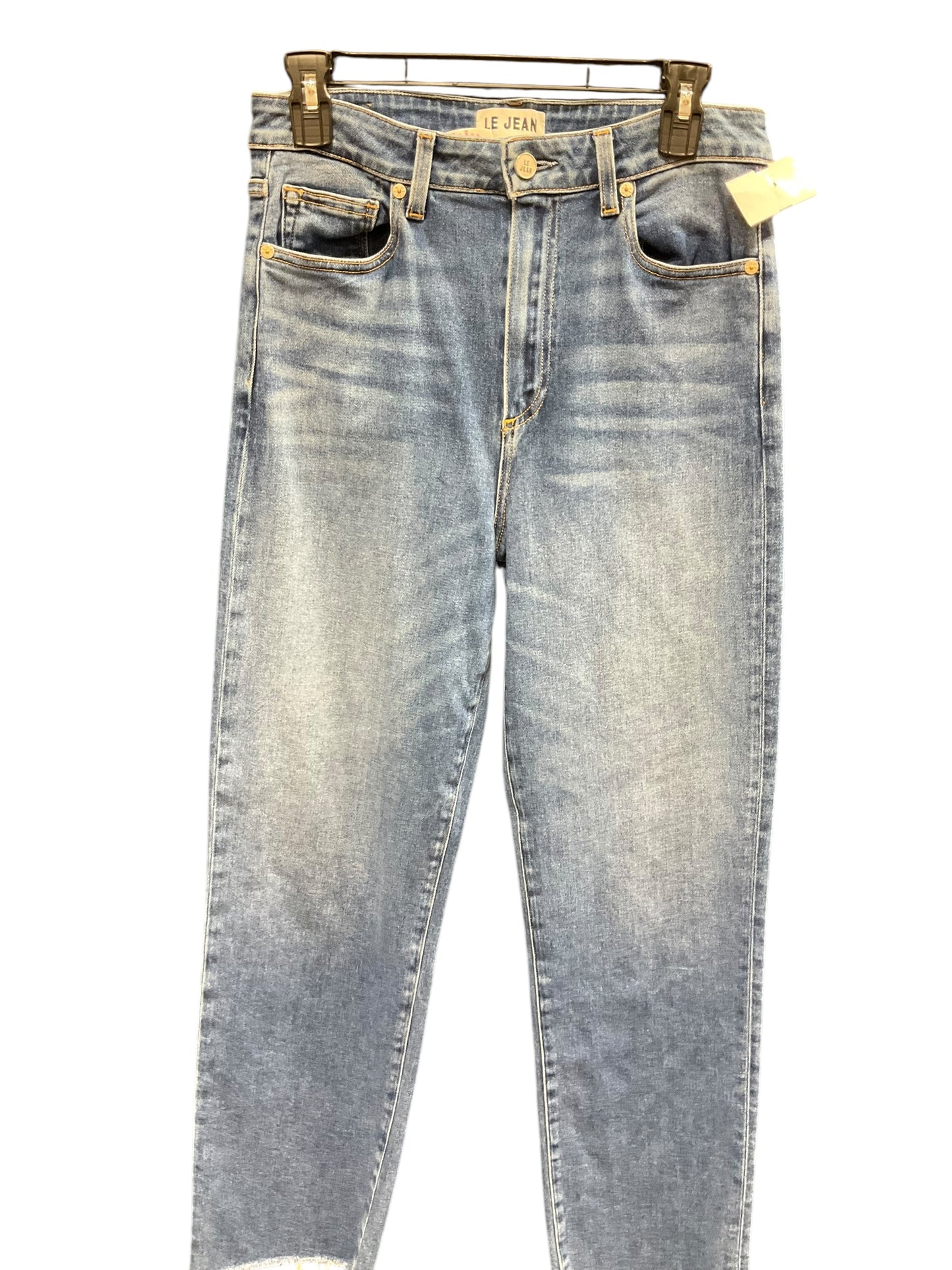 Jeans Straight By Le Jean In Blue Denim, Size: 8