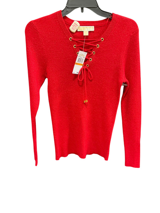 Sweater By Michael By Michael Kors In Red, Size: S