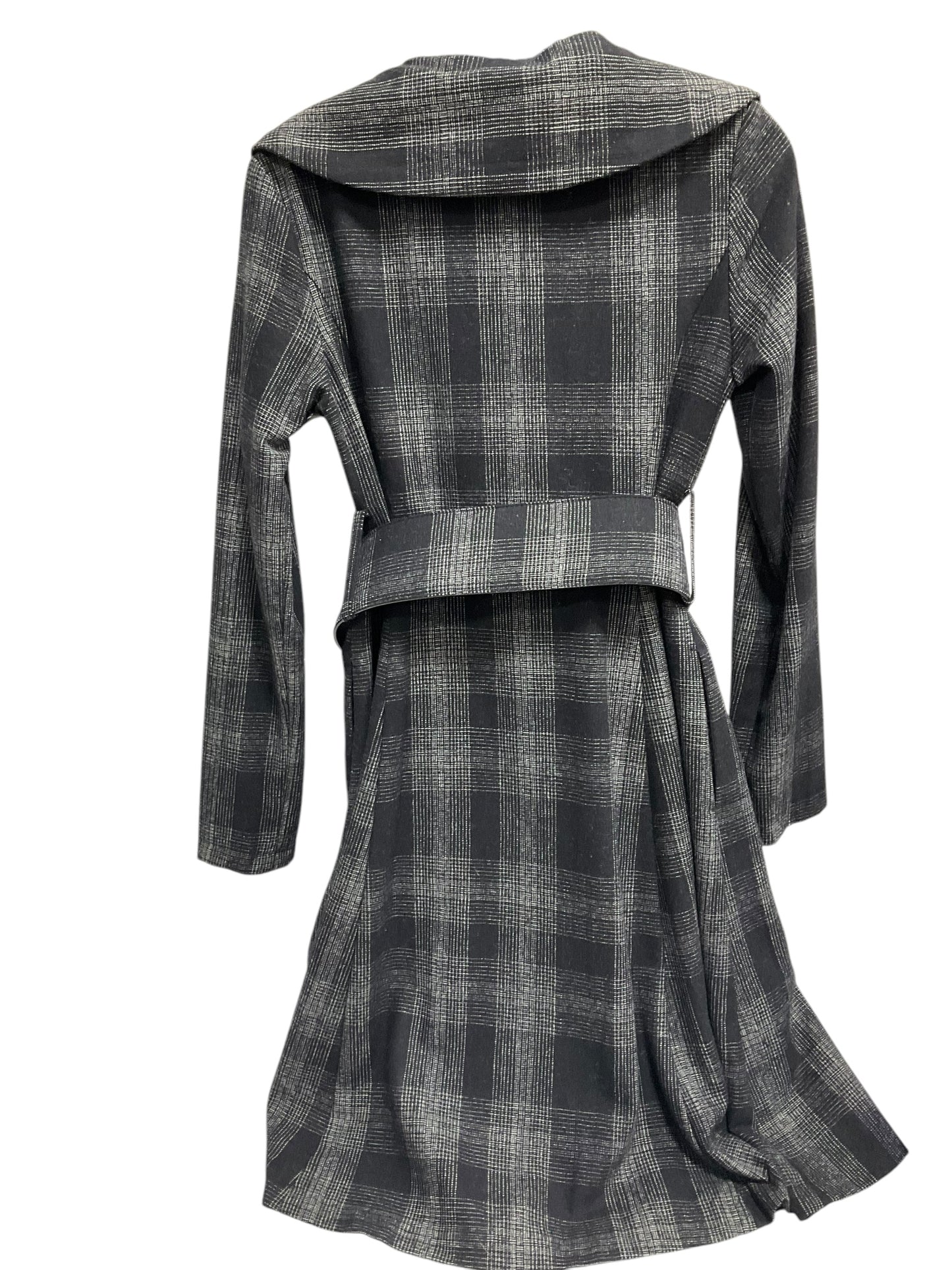 Coat Other By Final Touch In Black & Grey, Size: M