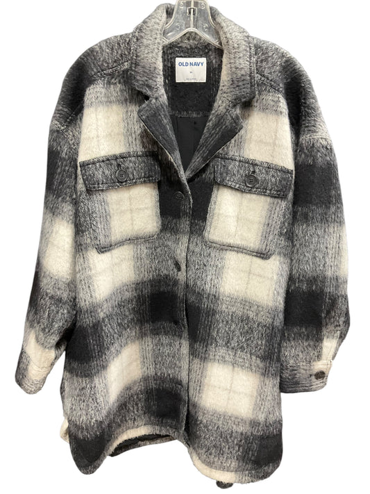 Coat Other By Old Navy In Black & White, Size: Xl