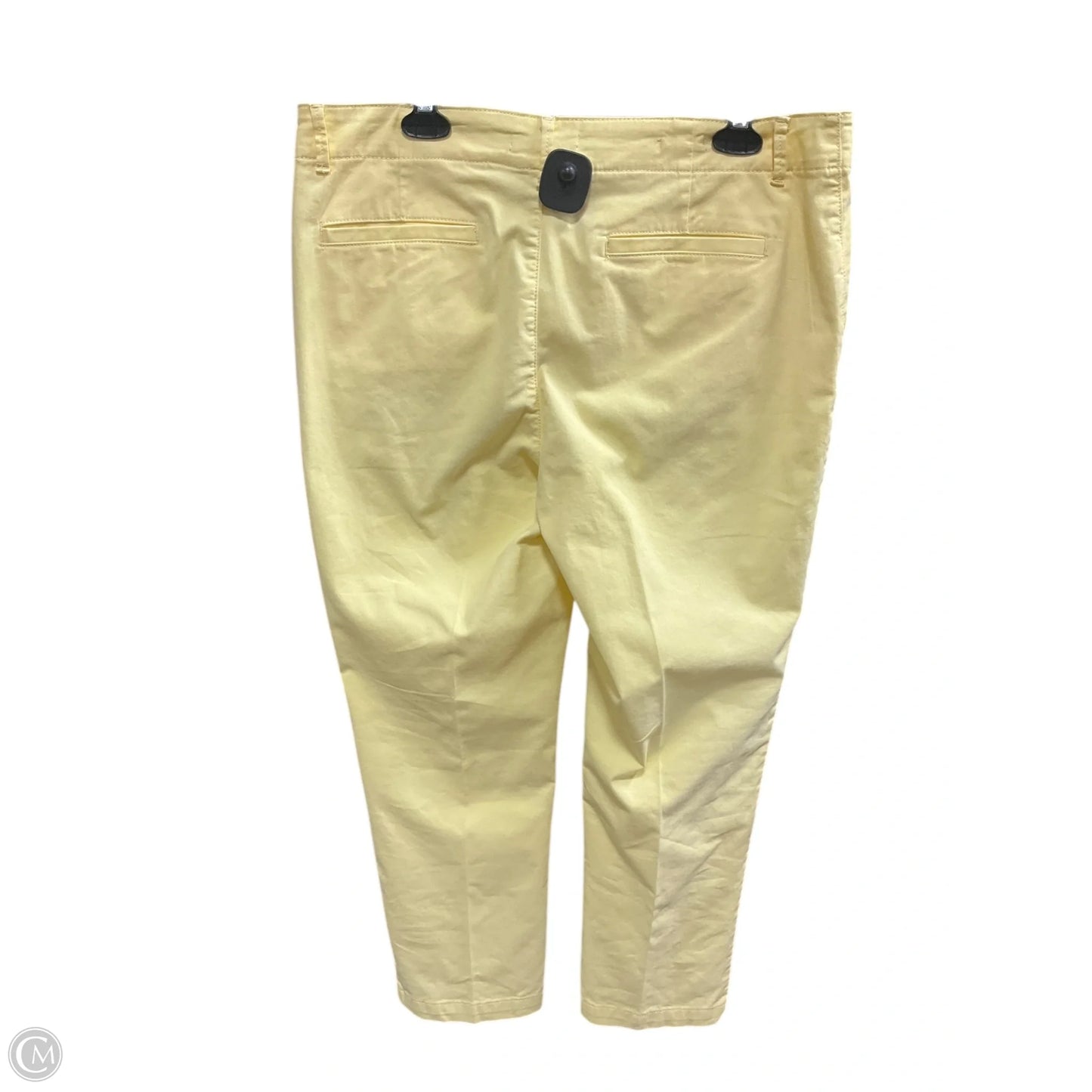 Jeans Skinny By Loft In Yellow, Size: 12