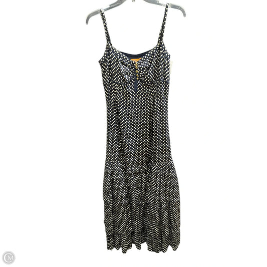 Dress Designer By Tory Burch In Polkadot Pattern, Size: 6