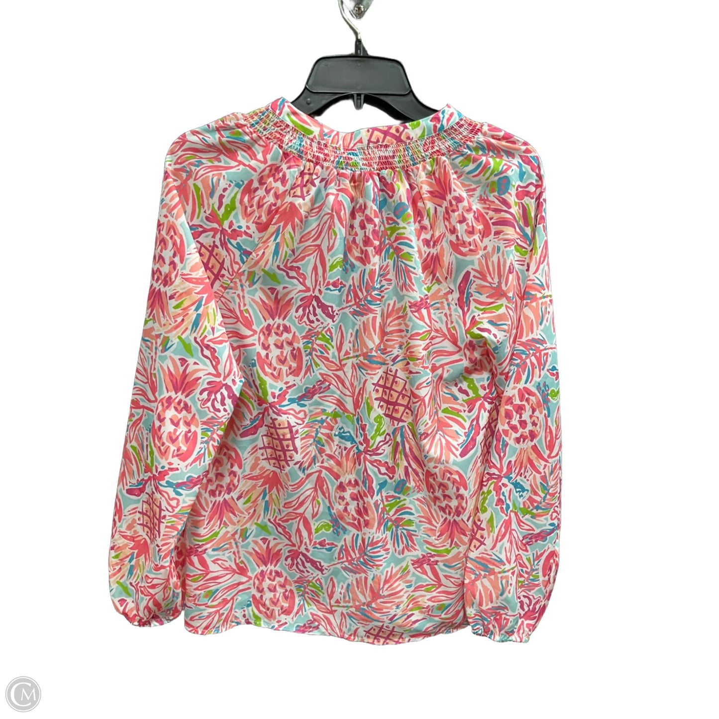 Top Long Sleeve Basic By Charlie Paige In Multi-colored, Size: Sp