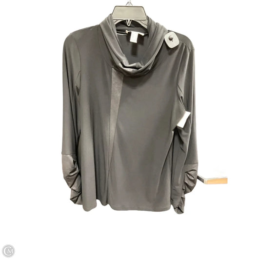 Top Long Sleeve By Joseph Ribkoff In Black, Size: S