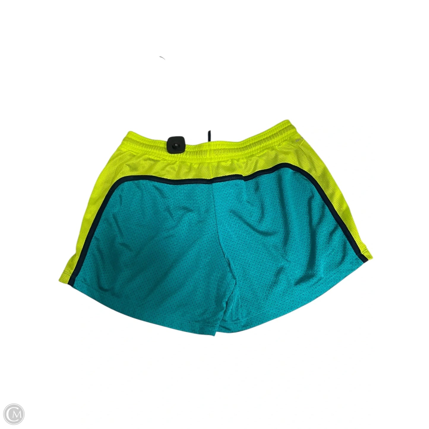 Athletic Shorts By Nike Apparel In Blue & Yellow, Size: L