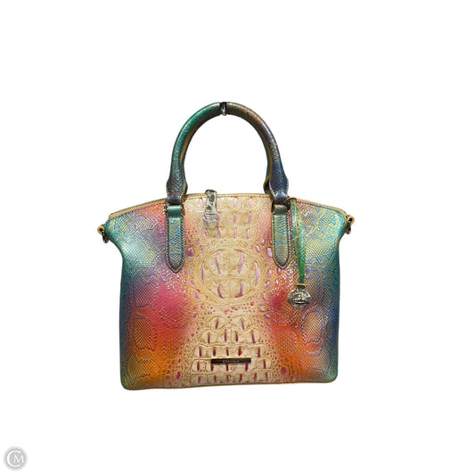 Handbag Designer By Brahmin, Size: Large