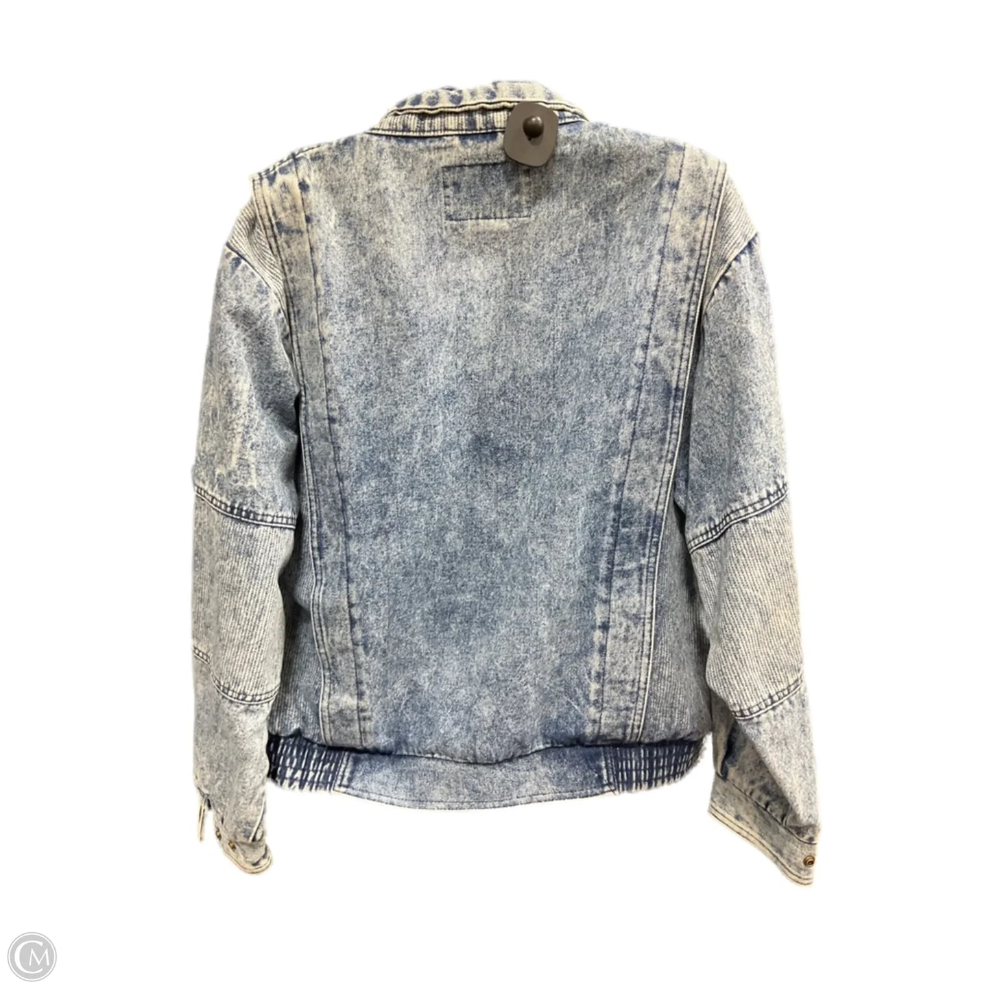 Jacket Denim By Clothes Mentor In Blue Denim, Size: M