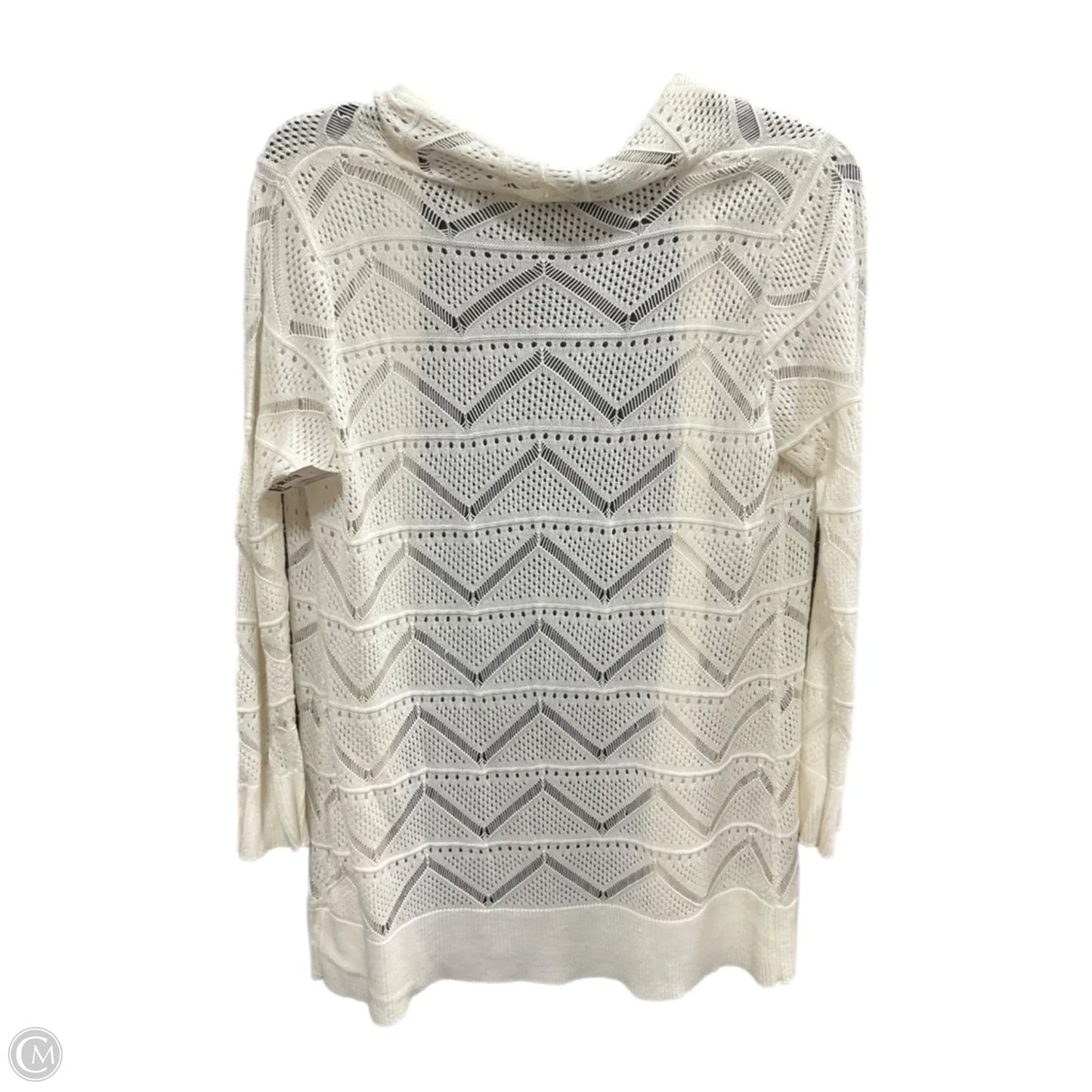Cardigan By Cyrus Knits In Cream, Size: M