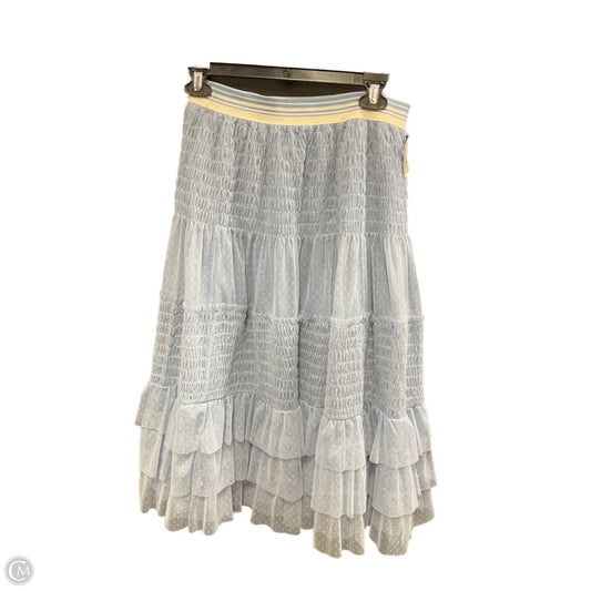 Skirt Midi By Maeve In Blue, Size: S