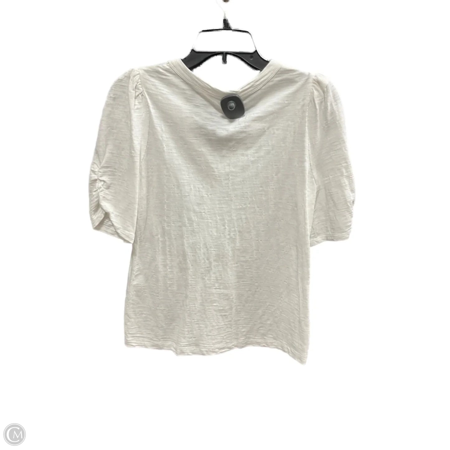 Top Short Sleeve By Chicos In White, Size: S