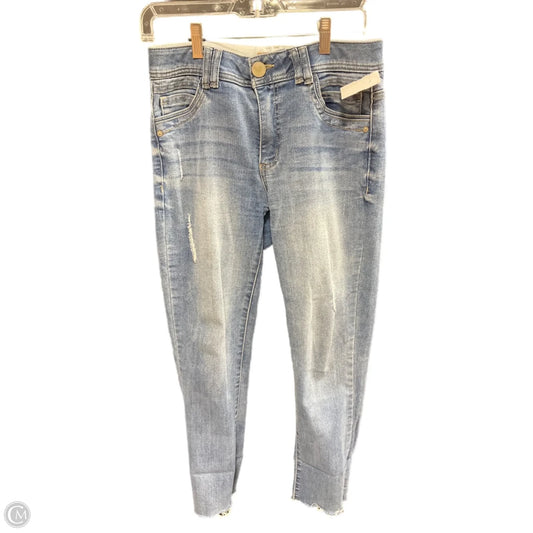 Jeans Straight By Democracy In Blue Denim, Size: 2