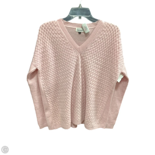 Sweater Cashmere By Clothes Mentor In Pink, Size: S