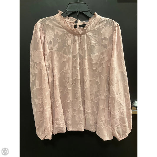 Top Long Sleeve By Torrid In Pink, Size: 2x