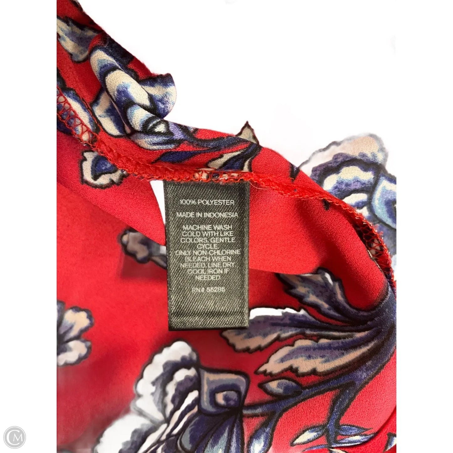 Blouse Long Sleeve By Express In Floral Print, Size: Sp