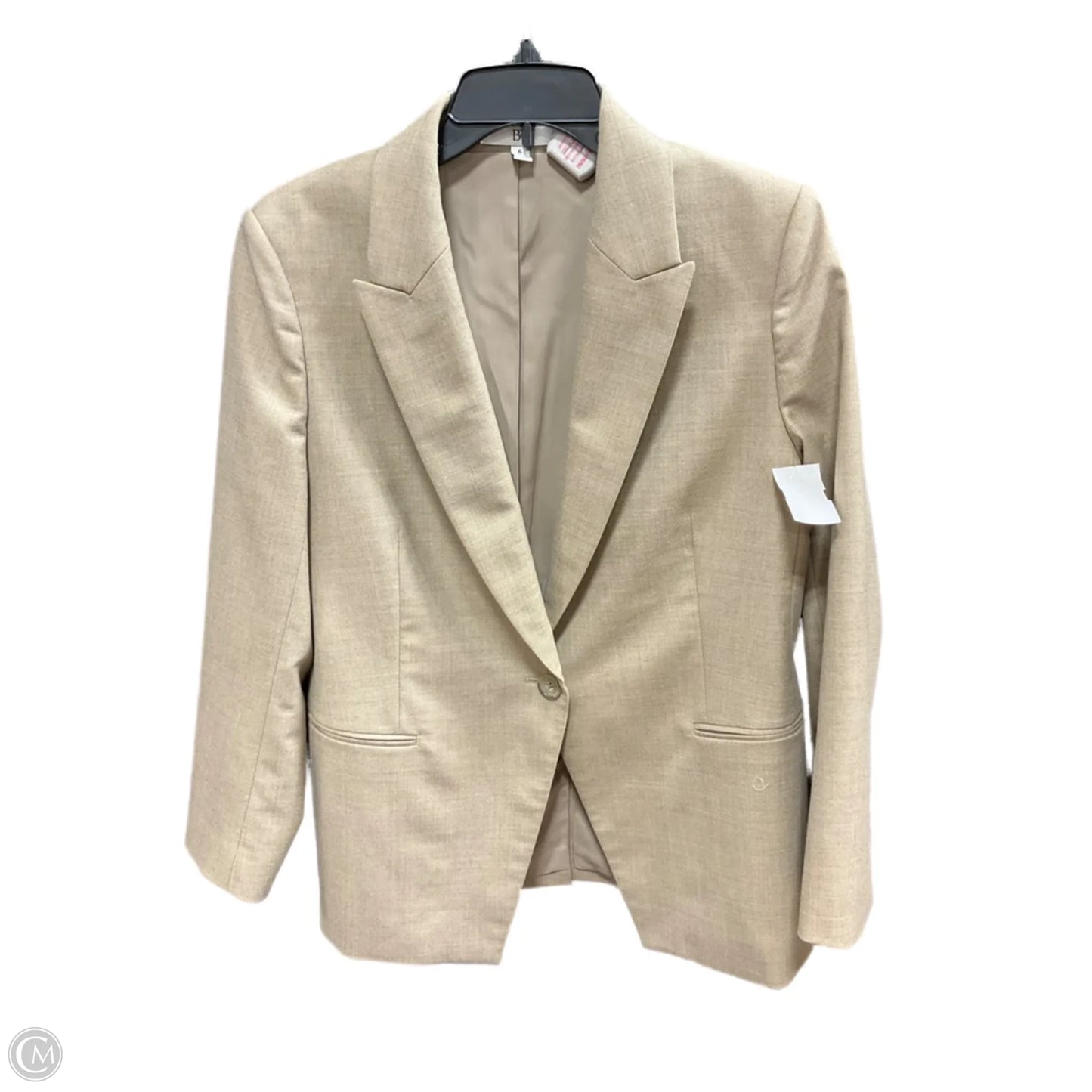 Blazer By Banana Republic In Tan, Size: 6