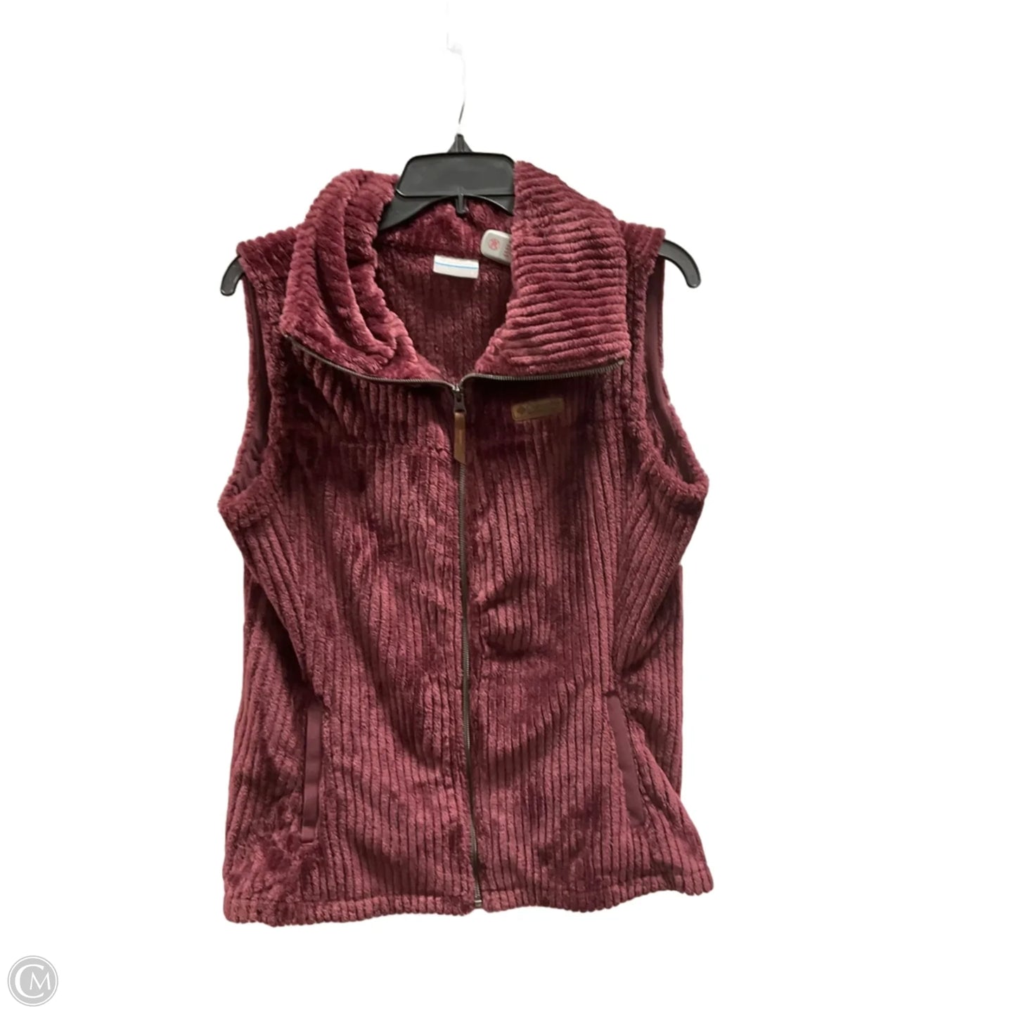Vest Other By Columbia In Maroon, Size: L
