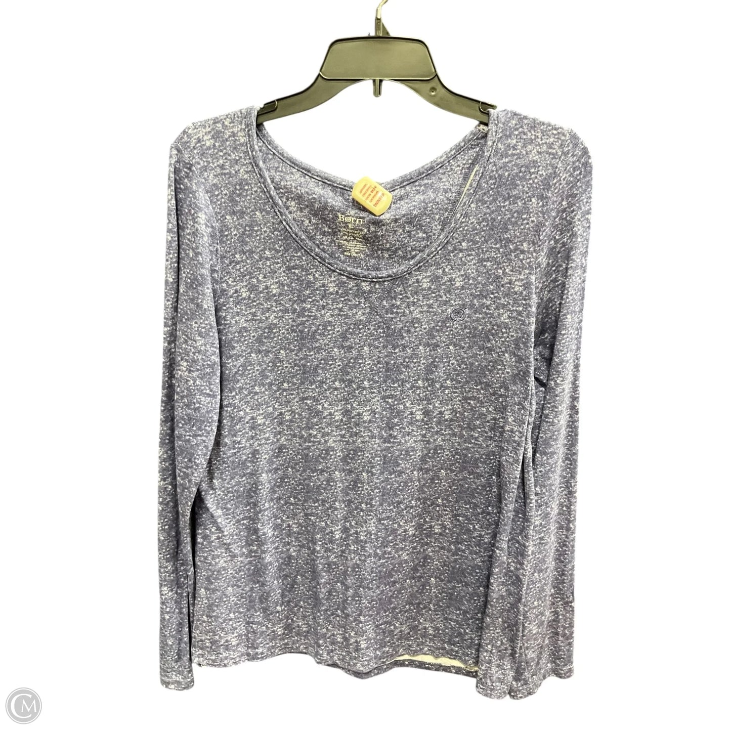 Top Long Sleeve By Born In Blue, Size: Xl
