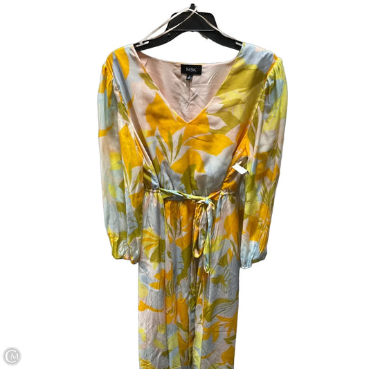 Dress Casual Maxi By Msk In Multi-colored, Size: 1x
