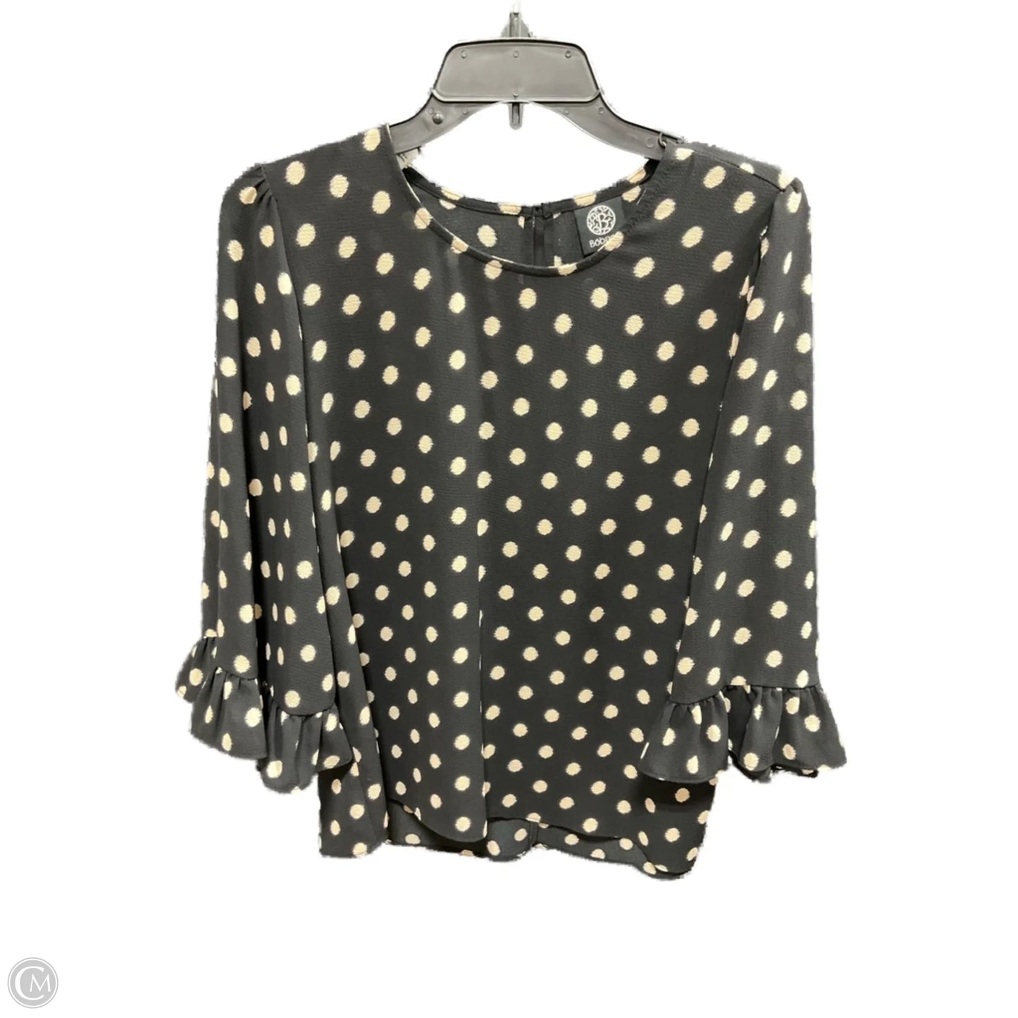 Top 3/4 Sleeve Basic By Bobeau In Purple, Size: S