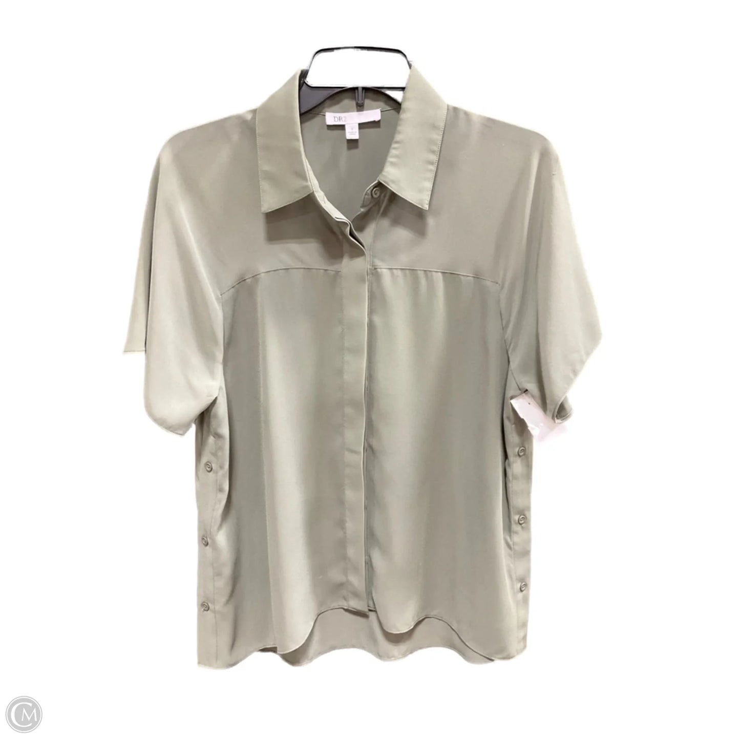 Top Short Sleeve Basic By Dr2 In Green, Size: S