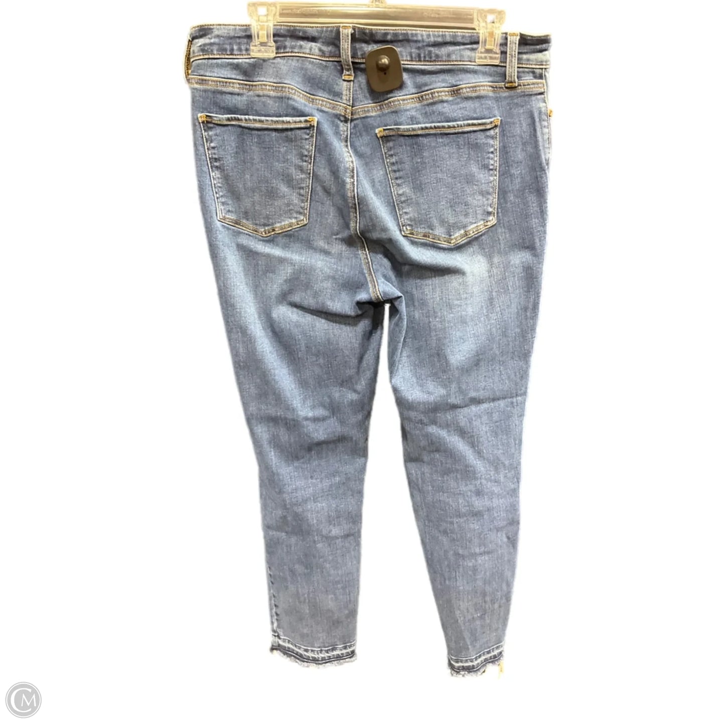 Jeans Skinny By Talbots In Blue Denim, Size: 10