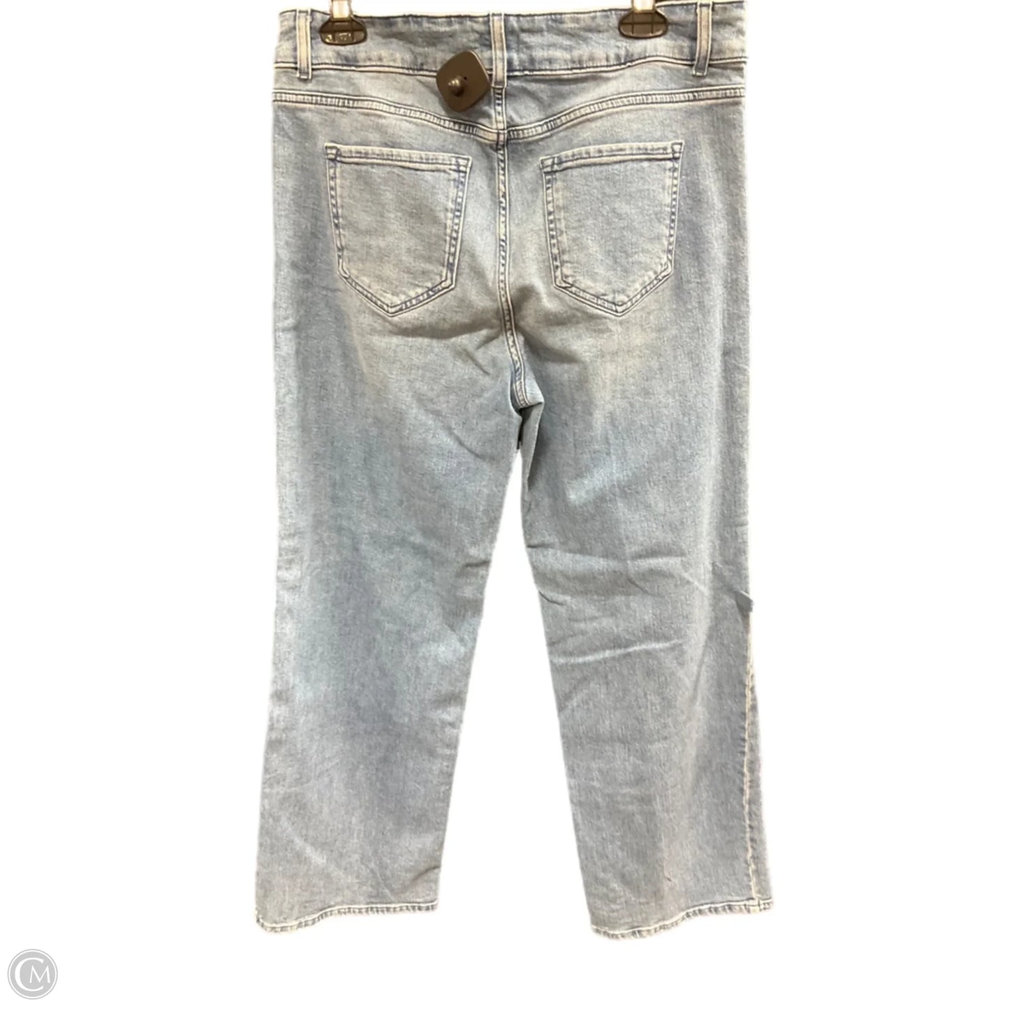 Jeans Straight By J. Jill In Blue Denim, Size: 12