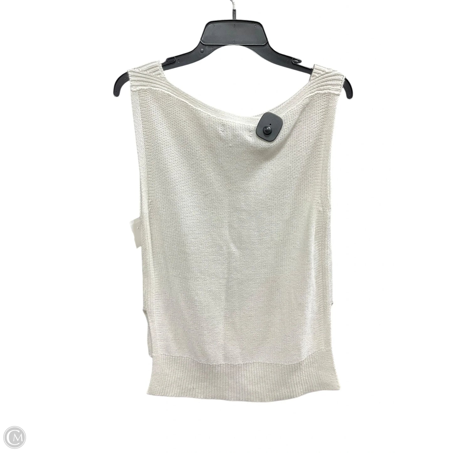 Top Sleeveless Basic By Banana Republic In White, Size: S