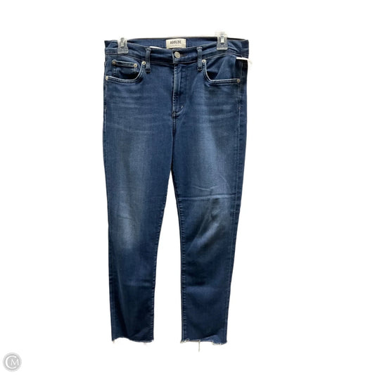 Jeans Skinny By Agolde In Blue Denim, Size: 6