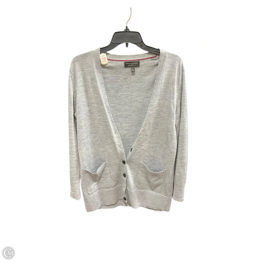 Cardigan By Banana Republic In Grey, Size: L