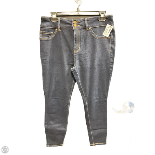Jeans Skinny By D Jeans In Blue Denim, Size: 10