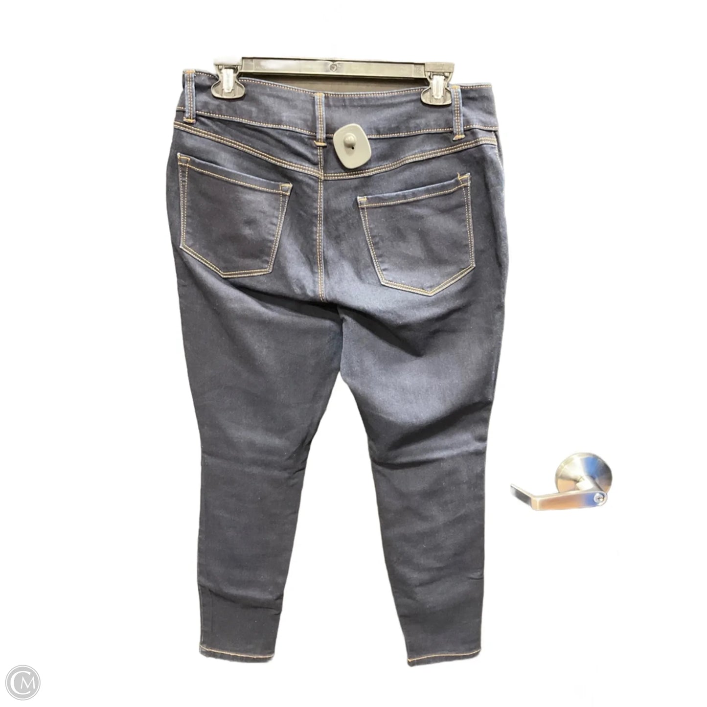 Jeans Skinny By D Jeans In Blue Denim, Size: 10