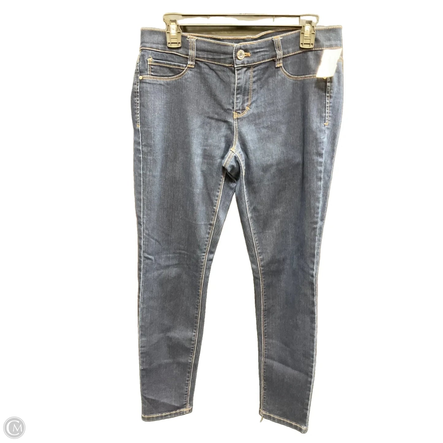 Jeans Skinny By White House Black Market In Blue Denim, Size: S