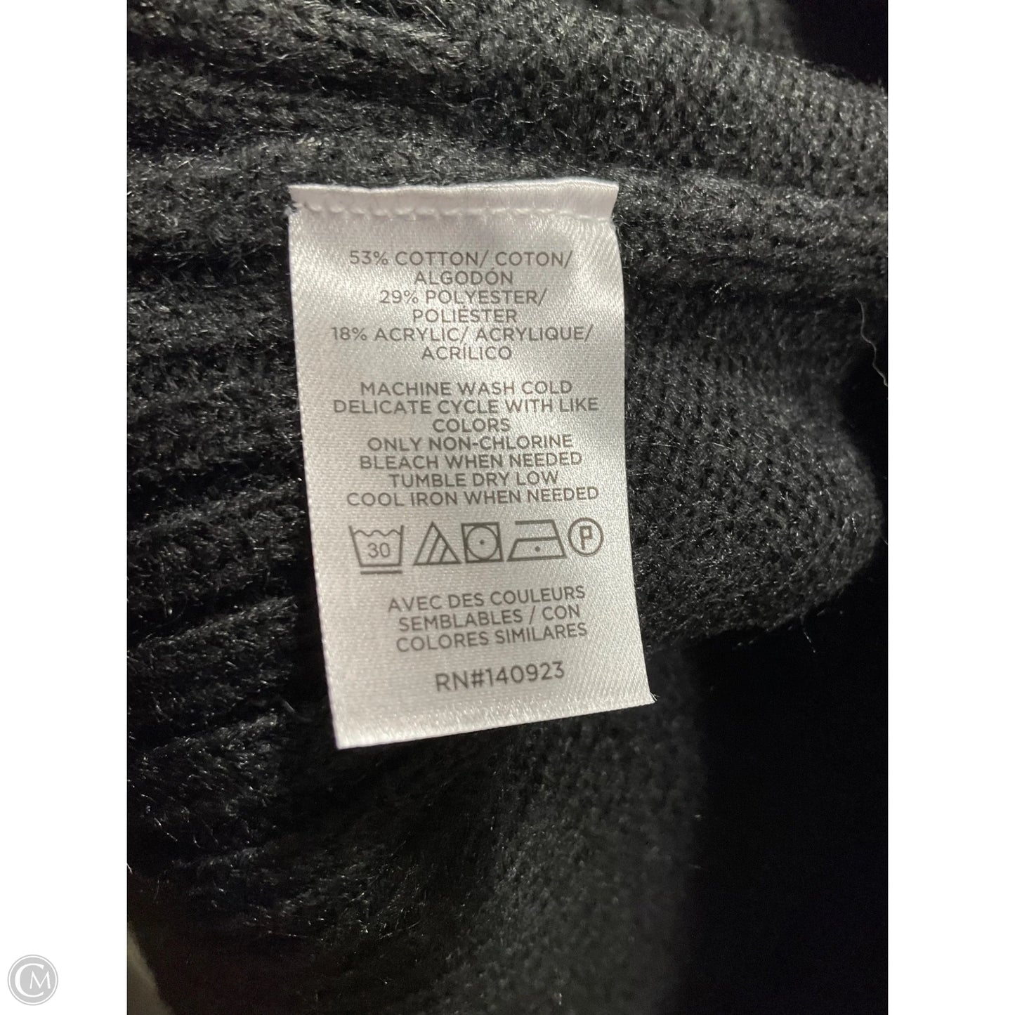 Sweater By Loft In Black, Size: S