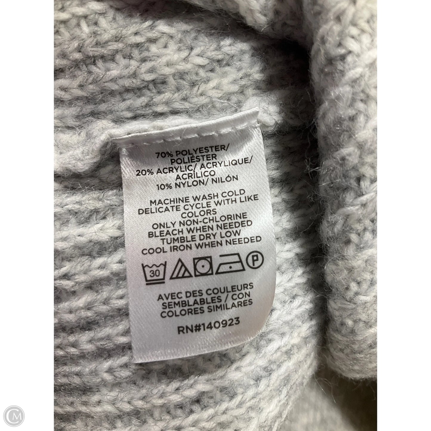 Sweater By Loft In Grey, Size: Xs