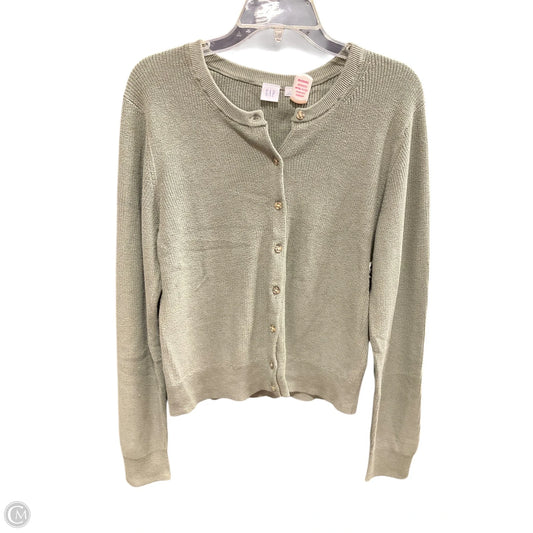 Cardigan By Gap In Green, Size: L