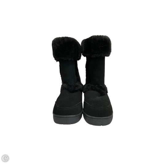 Boots Knee Flats By Style And Company In Black, Size: 8