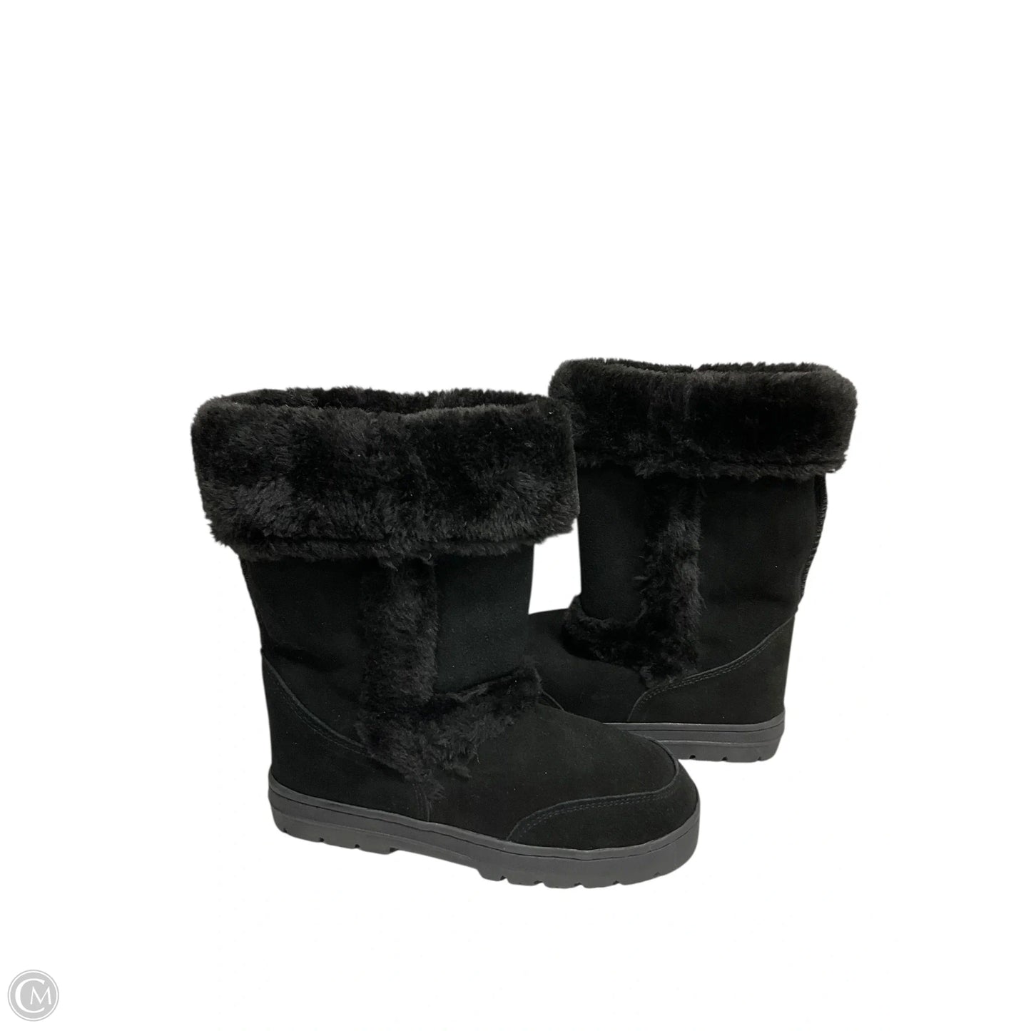 Boots Knee Flats By Style And Company In Black, Size: 8