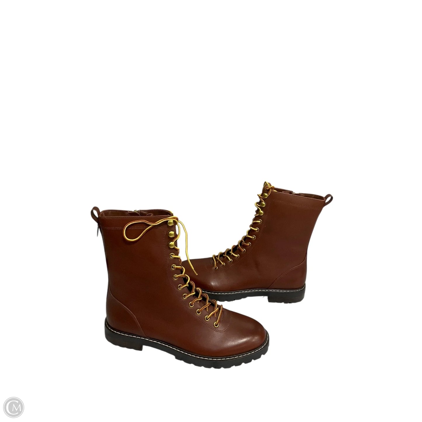 Boots Ankle Heels By J. Crew In Tan, Size: 8